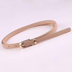 HASTHIP® Cinturón fino de 2 piezas para jeans mujer