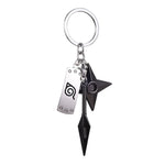 ZIBUYU® Polyvinyl Chloride (PVC) Anime Keychain Konoha Sign Pendent Keychain For Keys Collection - 1