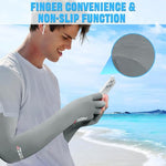 HASTHIP® Hand Gloves for Sun Protection Summer Breathable Arm Sleeves