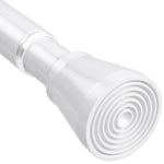 HASTHIP Retractable Curtain Rod for Windows and Walls featuring 41.3–74.8 in Range | Metal Anti Slip Tension Design