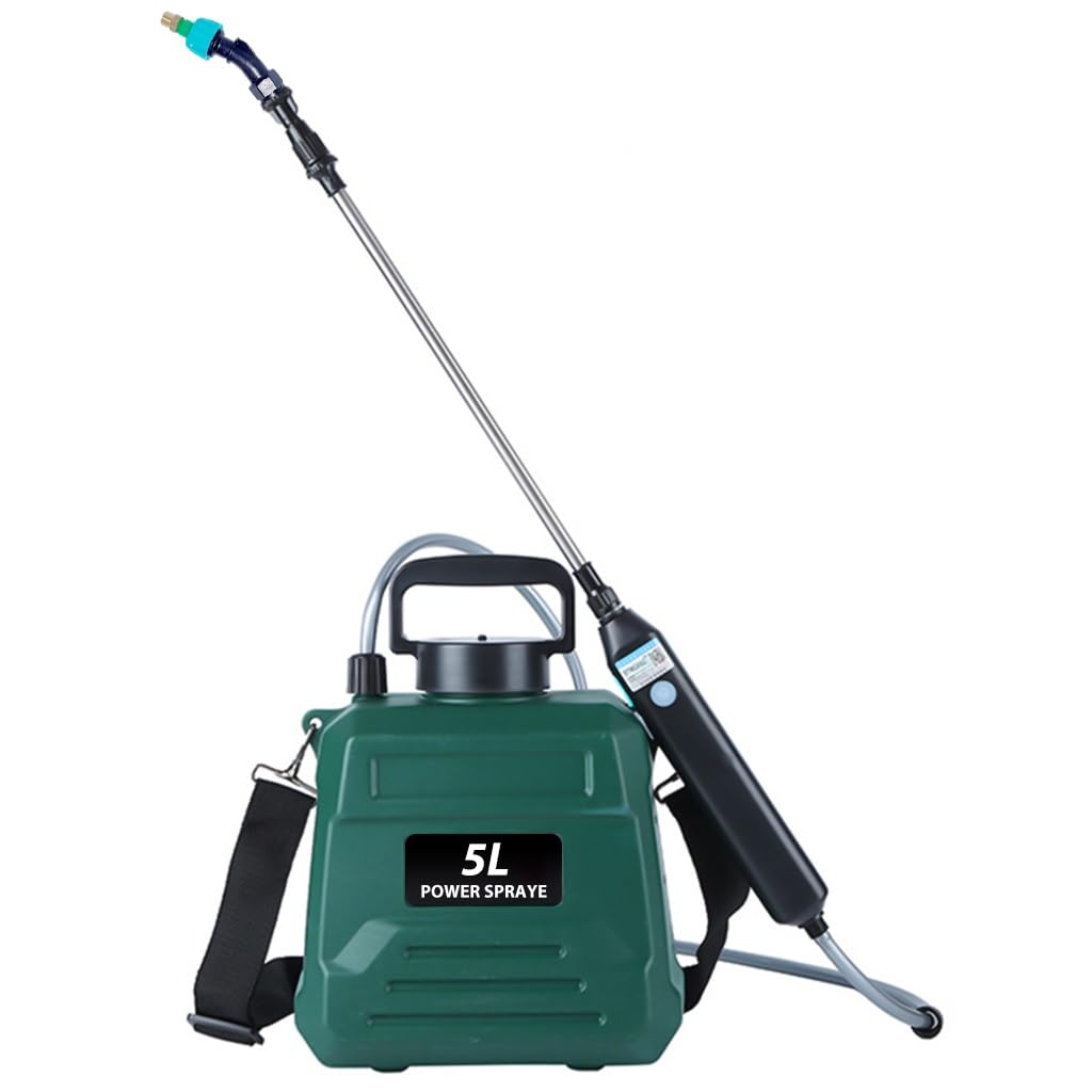 HASTHIP Electric Sprayer for Gardening with 5L Tank and 92cm Telescopic Rod | USB Rechargeable
