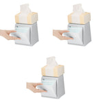 HASTHIP Sanitary Pads Storage Box for Toilet with Pull-Out Design 11.5x11.5x19.5cm Pink