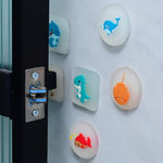 HASTHIP® 6 Pack Cartoon Rubber Door Handle Bumpers