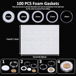 HASTHIP® Coin Box Coin Collection Storage Organizer, Holds 100 Coins, Clear Plastic Holder Case Compatible with 17-30mm Coins, Tokens, Collecting Supplies, Capsule Container Display Storage