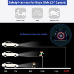 HASTHIP® Kids Safety Belt for Two Wheeler with Reflective Strips