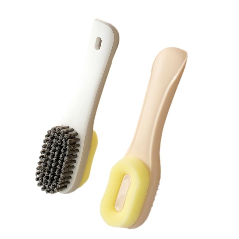 HASTHIP® 1 Pack Bubble Cleaning Long Handle Laundry Brush for Removing Stains, Clothes Silicone Soft Brush, Household Cleaning Tools