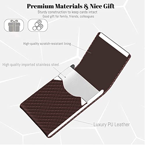 HASTHIP® Business Card Holder, 6 * 9.5cm Metal Business Card