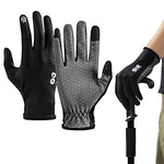 HASTHIP® Lightweight Breathable Sports Gloves, Full Palm Outdoor Sports Gloves, Touch Screen Non-Slip Gloves for Golf Driving Cycling Hiking Running Gloves, Men Women Unisex, UV Protection, L