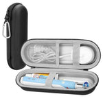 HASTHIP® Estuche rígido de viaje para cepillo de dientes eléctrico compatible con Oral-B Pro 500 300 1500 iO series 7 8 9