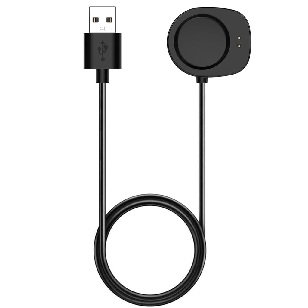 HASTHIP® Cargador Compatible con Amazfit T-Rex 3 / Balance 2, Cable de Carga Magnético USB Portátil para Reloj Inteligente, Repuesto de Alta Calidad