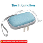 HASTHIP® Carrying Case for SSD, Storage Bag for SanDisk 500GB