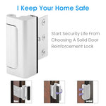 HASTHIP® Child-Proof Cabinet Lock Home Safety Door Lock Cupboard Door,Sliding 3 Inches Aluminum Alloy Security Screw Mounted Child Security for Closet