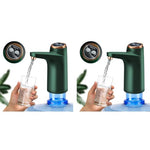 HASTHIP® Automatic Water Dispenser Pump for 20 Litre Bottle Green 2 PCS