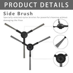 HASTHIP® 4Pcs Side Brushes Compatible with Mi Robot Vacuum-Mop P, Replenishment Kit for Mi Robot Vacuum Cleaner, Replacement Accessories Replacement Parts for Mi Mop P - Cleaning Tools