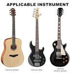 HASTHIP® Guitar Wall Mount Hanger Screw Fixed Wall Guitar Holder Instruments Mount Hanger Stand EVA Padded Liner Design Non-scratch Universal Accessories