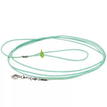 HASTHIP® 6.6ft Parrot Leash with 6.5mm Metal Feet Loop Elastic Bird Harness with Adjustable Buckle Wrist Attachable Bird Aviator Leash for Parrot, Budgerigars, Cockatiels