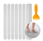 HASTHIP® Anti-slip Strips,Non Slip Bathtub Stickers 24PCS,Safety Shower Treads Anti Skid Tape for Tub Floor Steps Adhesive Grip Decals for Bathroom Shower Stairs Transparent Appliques Baby Adult