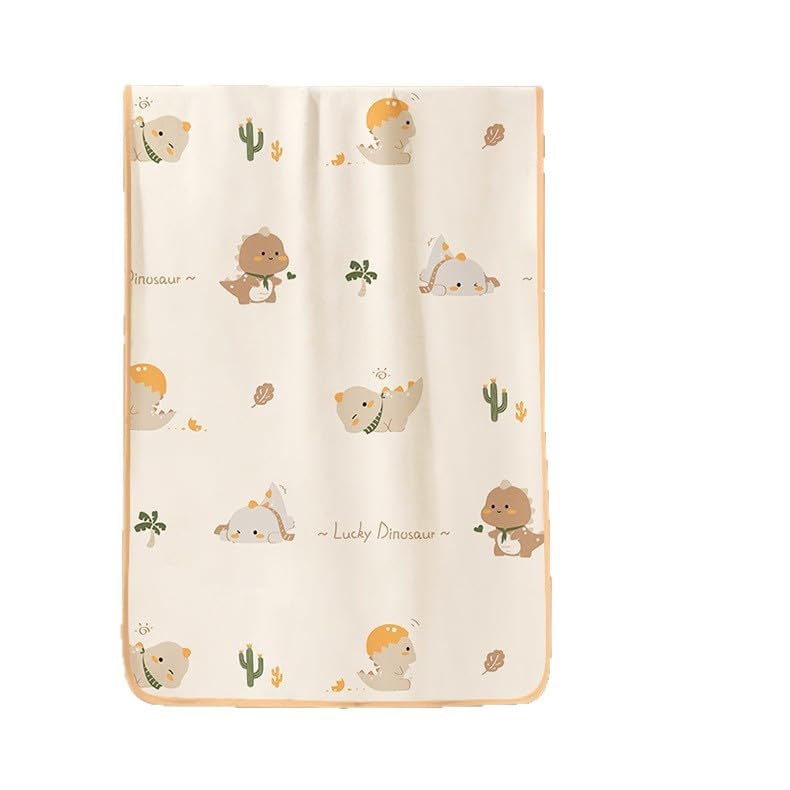HASTHIP® Cambiador de Pañales para Bebé 80 x 120 cm,Impermeable y Reutilizable,Suave y Absorbente Alfombrilla Portátil para Cuna Viaje Guardería Mesa de Cambio - Multicolor