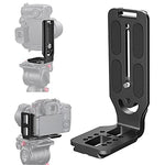 HASTHIP® DSLR L Bracket for Camera, Quick Release Plate 1/4" Vertical Horizontal Switch, Compatible with Nikon Sony Canon Panasonic Fujifilm DJI Ronin Zhiyun Weebill Gimbal Stabilizer Tripod
