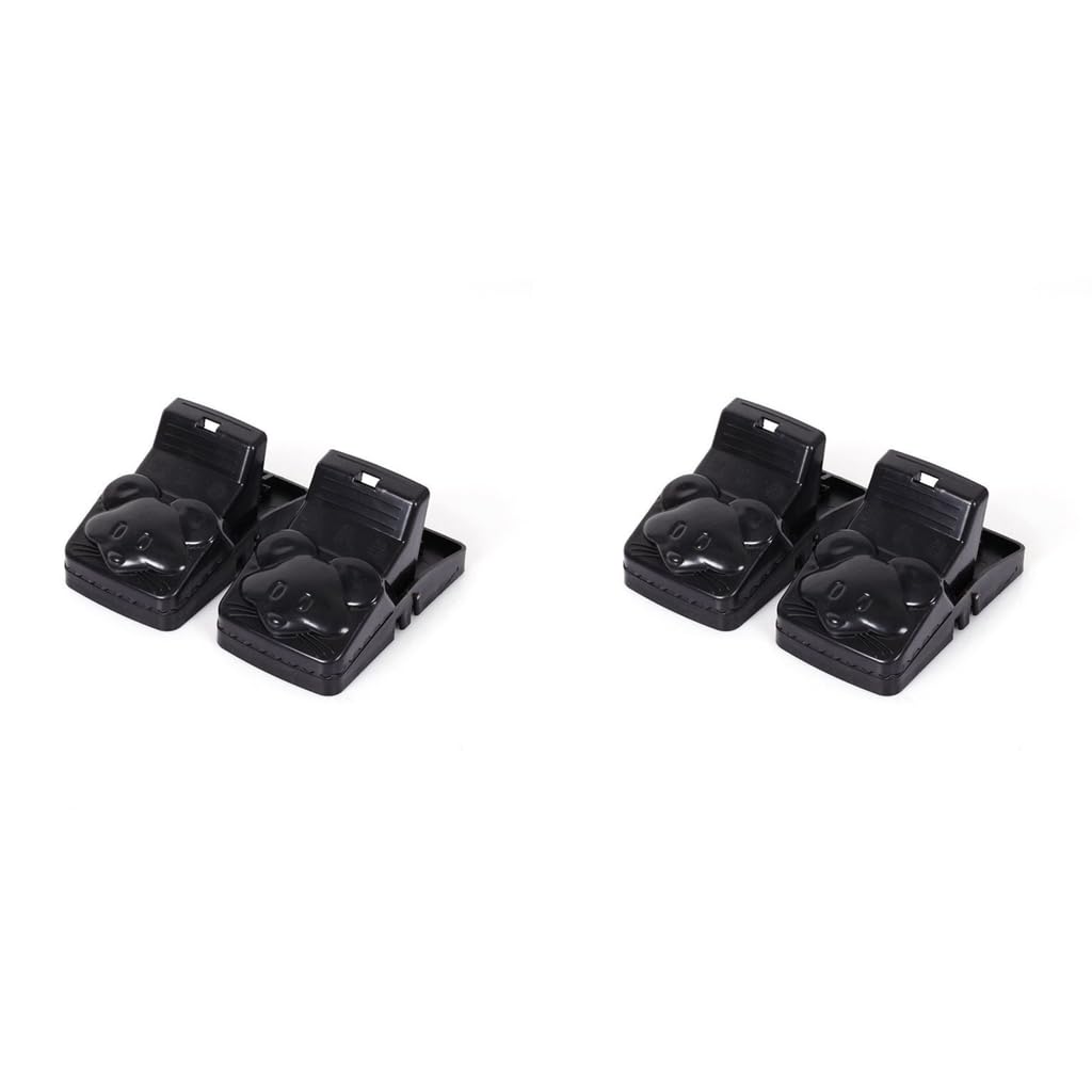 HASTHIP Rat Traps for House and Garden Use featuring 4PCS Set | Ultra Fast Trigger Catcher