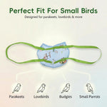 HASTHIP Escape Proof Bird Carrier Harness Bag for Parakeets & Lovebirds XL