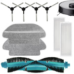 HASTHIP® Replacement Vacuum Cleaner Accessories for Viomi SE, with 1 Main Brush, 4 Side Brushes, 2 Mop Cloth, 2 Filters, Spare Replacement Accessories for Viomi SE Smart Vacuum Cleaner