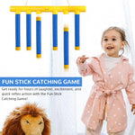 HASTHIP® Electric Catching Sticks Game Device Reflex Challenge Game with Adjustable Speed Fun Stick Catching Game for Kids & Adults Random Falling Sticks Catching Game Party Game USB Recharageable