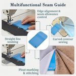 HASTHIP Magnetic Sewing Machine Seam Guide with Dual Scale and Retractable Seam Ripper