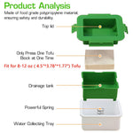 HASTHIP Tofu Press for Homemade Cooking with Efficient Water Removal | 4.5x3.78x1.77 in 2PCS