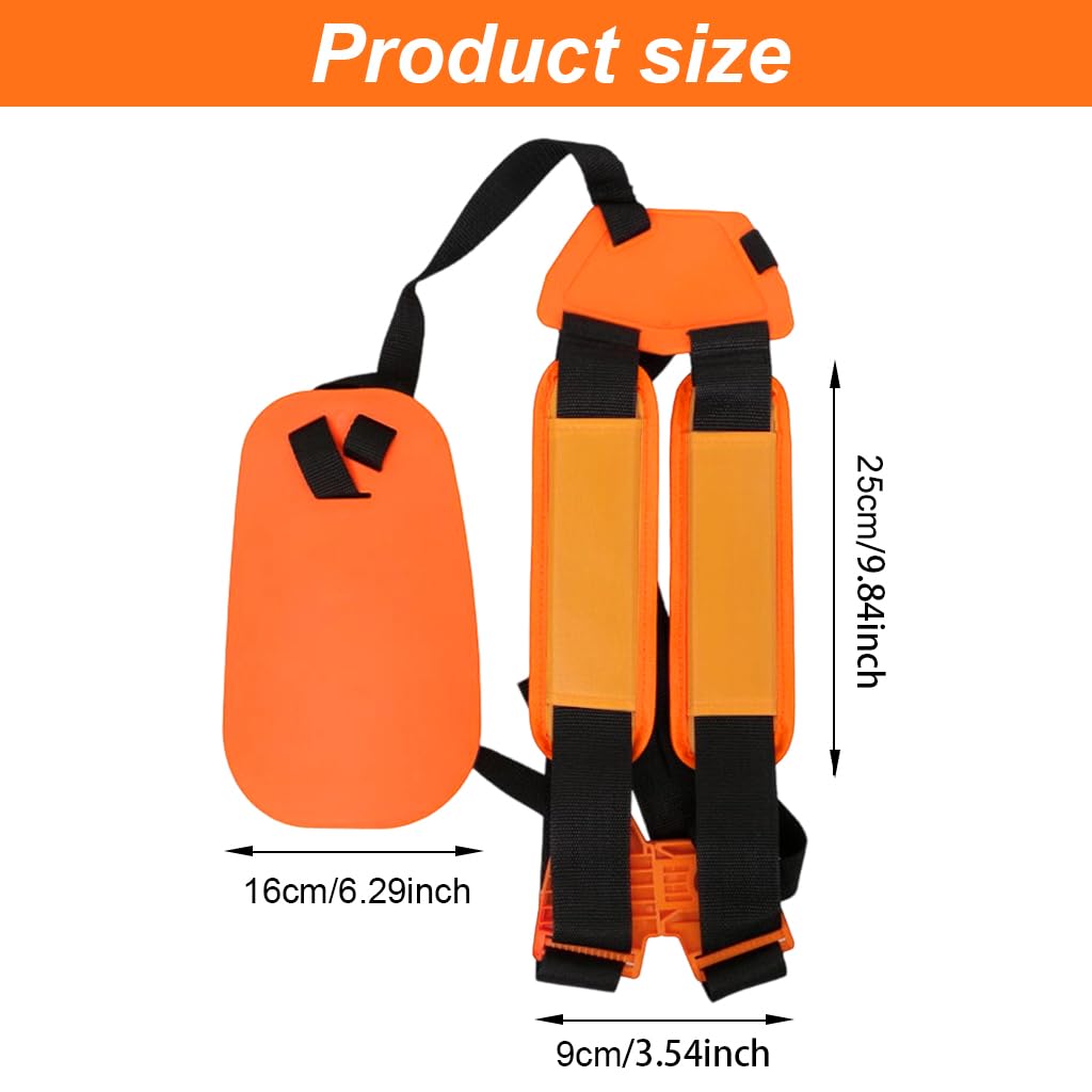 HASTHIP Weed Eater Strap for Trimmer and Mower Use with Quick Release Clasp | Adjustable Nylon Shoulder Harness