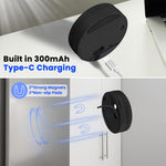 HASTHIP Magnetic Digital Timer for Kitchen and Study with USB Rechargeable Battery | LCD Display and Manual Rotating Control