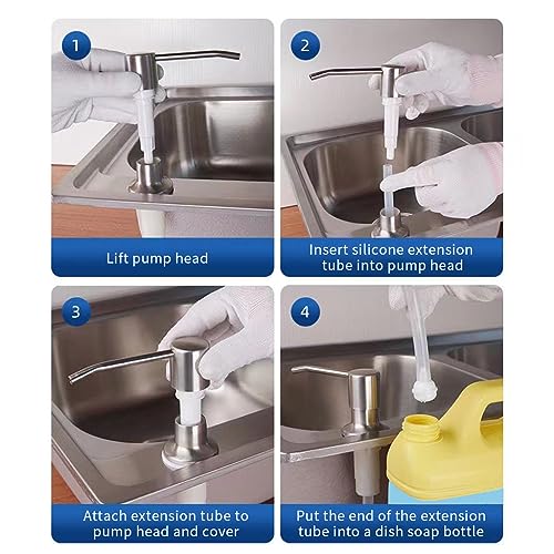 HASTHIP® Soap Dispenser for Kitchen Sink With 47 Inches Tub