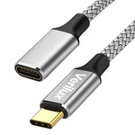 HASTHIP® Cable de Extensión USB C 3M/9.8ft,USB Tipo C Macho a Hembra 3.2 Gen 2 Soporta 100W PD Carga Rápida,10Gbps Transferencia de Datos Salida Video 4K 60Hz Compatible con MacBook Pr