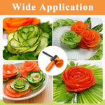 HASTHIP® Peeler for Vegetables and Fruits, Julienne Peeler for Salad- Multipurpose Noodles Shaped Slicer Salad Maker Cutter for Carrot, Cucumber, Radish, Beet, Potato, Fruit, Essential for Salad