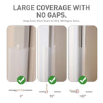 HASTHIP® Door Finger Pinch Guard for Baby Proofing, Kids, Door Pinch Guard, Cover Pinch Guard for 90 & 180 Degree Doors Frame & Baby Gate.