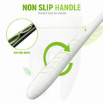 HASTHIP Extra Soft Toothbrushes for Adults with 20000 Ultra Fine Bristles | Includes Travel Tubes