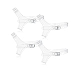 HASTHIP® 2 Pares Correas Transparentes Antideslizantes para Tacones Altos de Mujer, Correas Ajustables y Removibles de Silicona Texturizada para Zapatos Seguros y Cómodos