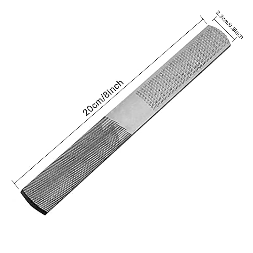 HASTHIP® Wood Rasp File 4 Way Hand File and Round Rasp