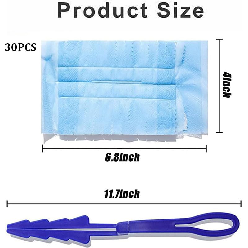HASTHIP Static Duster for Home and Office with 30 Pcs Refills | Compact Reusable Cleaner