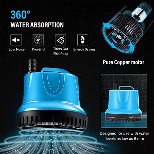 HASTHIP® Water Pump for Fish Tank, Fountain