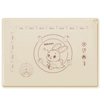 HASTHIP Silicone Baking Mat for Pastry and Chapati 15.7x19.7 in with Raised Edges & Guides