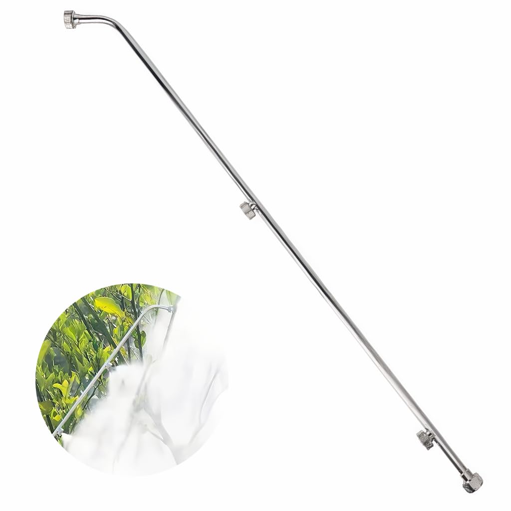HASTHIP Water Sprayer for Garden and Lawn with 60cm Long Rod Triple Nozzle | Pressurized Irrigation Wand