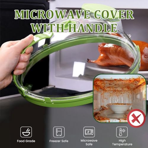 HASTHIP® Microwave Cover for Food, 10 Inch Plate Covers