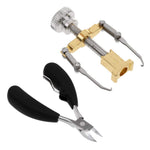 HASTHIP Nail Clippers for Ingrown and Thick Toenails with Lever Action and Stainless Steel | Professional Pedicure Tools Kit