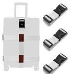 HASTHIP® Lage Straps with Lock, Adjustable Suitcase Belt Travel Accessories, Heavy Duty Packing Strap with Buckle for Secure Baggage, TSA Approved