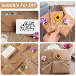 HASTHIP® 50Pcs Envelopes with 50Pcs Blank Cards Greeting Card Envelopes4.1x2.7 inches Hard Paper Envelopes for Gift Cards, Post Cards, Wedding Invitations, Letters