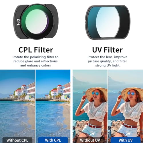 HASTHIP® 6 lentes polarizadas magnéticas para cámara