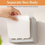 HASTHIP Sanitary Pads Storage Box for Toilet with Pull Out Design 11.5x11.5x19.5cm Pink