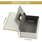 HASTHIP Vintage Butterfly Metal Storage Box for Cash and Bills with Combination Lock 9.5x6.2x2.2 in | Compact Safe for Home or Office