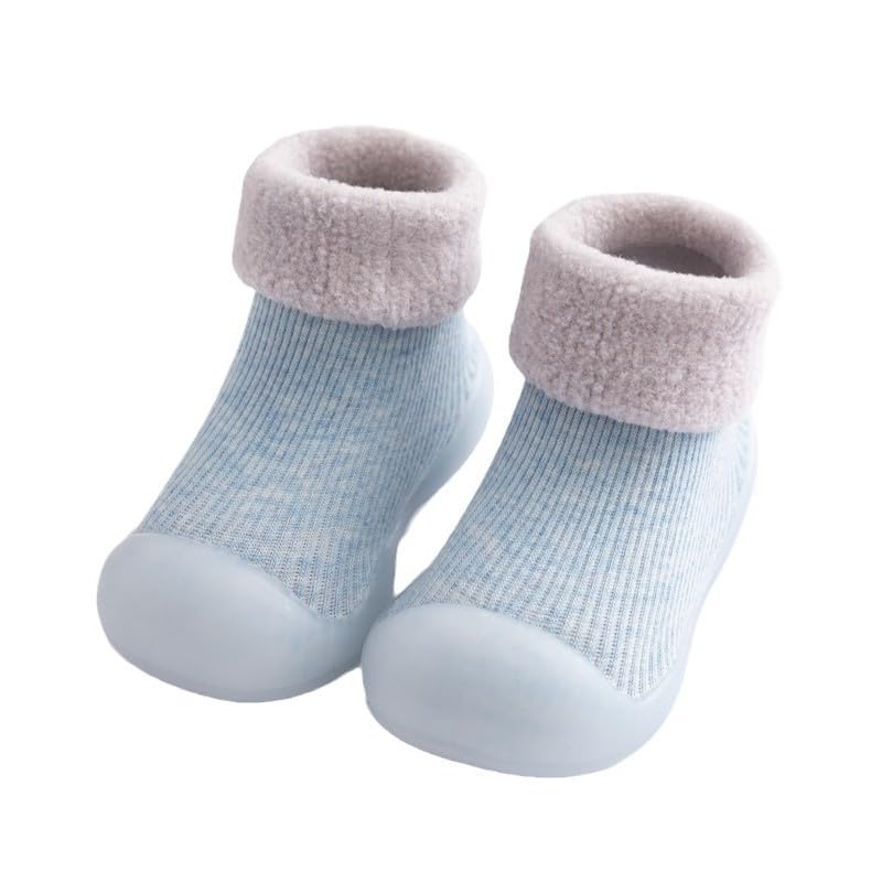 HASTHIP® Calcetines Zapatos Antideslizantes para Bebé,Niños y Niñas,Suaves y Cálidos,Calzado Interior para Recién Nacidos Niños Pequeños
